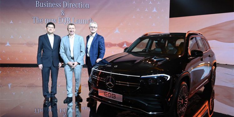 เมอร์เซเดส-เบนซ์ เปิดตัวรถไฟฟ้ารุ่นใหม่ล่าสุด EQB 250 AMG Line