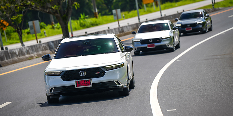 ฮอนด้า แอคคอร์ด อี:เอชอีวี ใหม่ คว้ามาตรฐานความปลอดภัย ASEAN NCAP ระดับ 5 ดาว