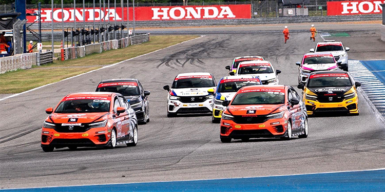 “ฮอนด้า วันเมคเรซ”เปิดฉากสนามแรกสุดมันส์ “ธนาศิวณัฐ-ฐิติพงศ์” แบ่งแชมป์ “ซิตี้ วันเมคเรซ” “ฮอนด้า คลับ” ร่วมจอยสร้างสีสันที่ บุรีรัมย์