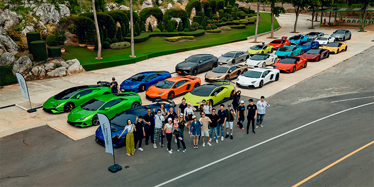 Lamborghini Club Thailand Bull Run at Kanchanaburi วันเดย์ทริปท่องมนต์เสน่ห์ดินแดนแห่งภาคตะวันตกพร้อมลัมโบร์กินีคู่ใจ