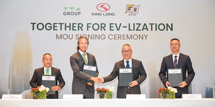 TTA จับมือ King Long บุกตลาด EV ไทย เปิดศึกชิงลูกค้ารถกระบะไฟฟ้าเชิงพาณิชย์