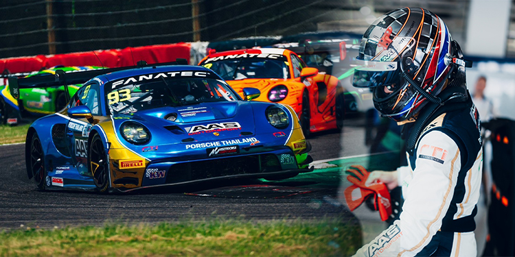 “เต๊อะ วุฒิกร อินทรภูวศักดิ์” และทีมเมทชาวสวีเดน สู้สุดใจ ในศึก Fanatec GT Asia Powered by AWS 2024 – Round 4