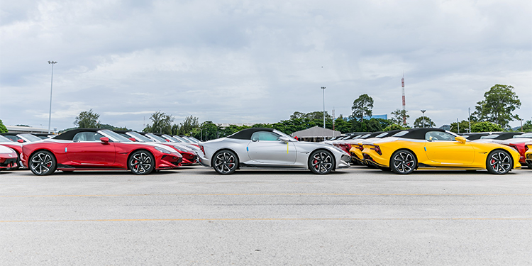 เอ็มจี พร้อมส่งมอบ NEW MG CYBERSTER เป็นประเทศแรกในอาเซียน ล๊อตแรก 250 คัน