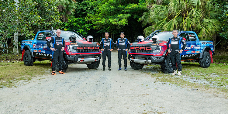 ฟอร์ดส่ง ‘เรนเจอร์ แร็พเตอร์’ โชว์ความแกร่งในสนามเอเชีย ครอส คันทรี แรลลี่ 2024