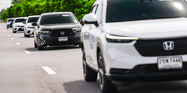 พิสูจน์แล้วโดยผู้ใช้จริง Honda e:HEV 30 คัน ยืนยัน!น้ำมัน 1 ถัง พาไปได้ไกลเกินกว่า 900 กม.