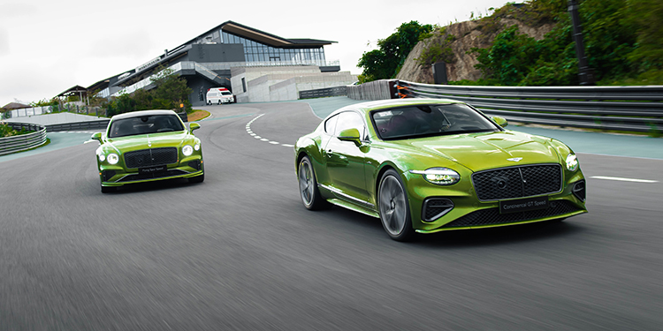 เบนท์ลีย์ เอเชียแปซิฟิก เปิดประสบการณ์การขับขี่ New Continental GT Speed และ New Flying Spur Speed