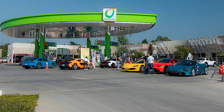 กลุ่ม Fundrive Super Car มั่นใจเลือกใช้น้ำมันบางจากไฮพรีเมียม 97