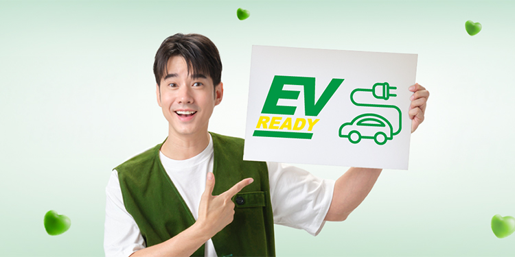 ‘ไทร์พลัส’ เปิดตัวสัญลักษณ์ EV READYโชว์ความพร้อมให้บริการรถอีวีด้วยมาตรฐานสูงสุด