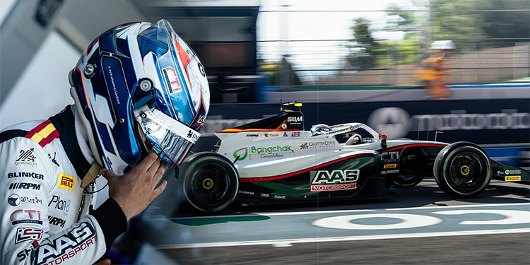 เติ้น​ ทัศนพล​ คืนฟอร์มทะลุ “Top 10” เก็บคะแนนสะสมเข้าตาราง – FIA Formula 3 Championship 2025 Round 5