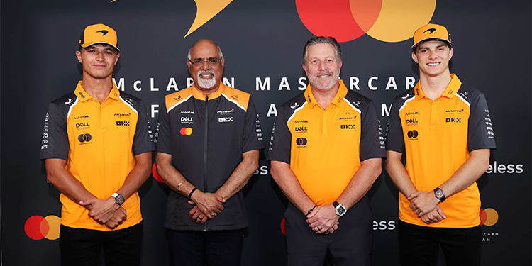 McLaren Racing ประกาศให้มาสเตอร์การ์ดเป็นพันธมิตรหลักอย่างเป็นทางการ ของทีม McLaren Formula 1 ตั้งแต่ปี 2026เป็นต้นไป
