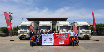 อ.ยนต์เจริญมอเตอร์ ส่งมอบรถบรรทุกไฟฟ้าเชิงพาณิชย์ เสริมทัพธุรกิจขนส่งไทยสู่ความยั่งยืน