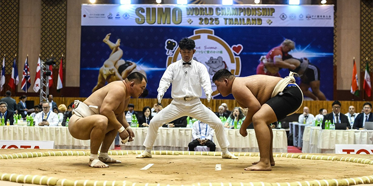 โตโยต้าร่วมสนับสนุนการแข่งขันซูโม่ชิงแชมป์โลก ประจำปี 2568 ที่ประเทศไทย ตอกย้ำมิตรภาพ ไทย – ญี่ปุ่น พร้อมส่งเสริมวัฒนธรรมกีฬาซูโม่ในระดับนานาชาติ