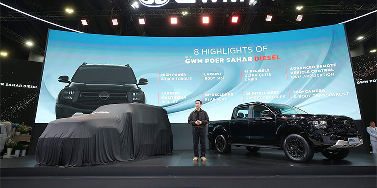 GWM เขย่าตลาดด้วย “NEW GWM POER SAHAR DIESEL” พิเศษเริ่ม 799 แสนบาท และ “NEW GWM TANK 300 DIESEL Desert Storm Limited Edition”