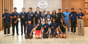 มาสด้าแสดงความยินดีนักกอล์ฟเยาวชน ตอกย้ำความสำเร็จก้าวสู่เส้นทางนักกอล์ฟระดับโลก