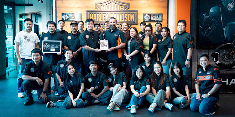 AAS Harley-Davidson® of Bangkok ยืนหนึ่งดีลเลอร์ระดับโลกกับรางวัล 2025 International Dealer of the Year