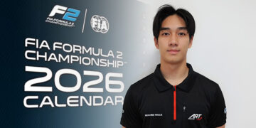 “เติ้น” ทัศนพล ก้าวขึ้นสู่ FIA Formula 2 อย่างเป็นทางการ ในปี 2026