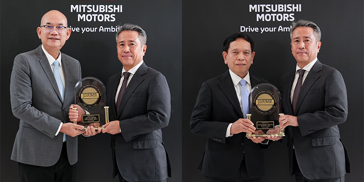 มิตซูบิชิ ไทรทัน ดับเบิ้ล แค็บ พลัส และ มิตซูบิชิ เอ็กซ์แพนเดอร์ เอชอีวีคว้ารางวัลคุณภาพอันดับ 1 จากผลการศึกษาคุณภาพรถยนต์ใหม่ปี 2568 ฉบับที่ 2 โดย เจ.ดี. พาวเวอร์