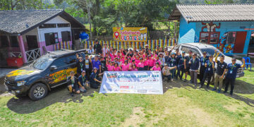 SPIRIT 4×4 นำขบวนคาราวานลุยเส้นทางโหด มอบสิ่งของให้กับโรงเรียนบ้านเสาหิน จ.แม่ฮ่องสอน
