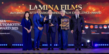 “ลามิน่าฟิล์ม” รับรางวัลเกียรติยศระดับภูมิภาคเอเชีย