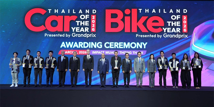 โตโยต้า และเลกซัส ตอกย้ำความเป็นแบรนด์รถยนต์ยอดเยี่ยมแห่งปี กวาดถึง 17 รางวัล “CAR OF THE YEAR 2026”