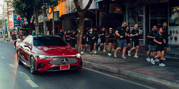 เมอร์เซเดส-เบนซ์ เปิดประสบการณ์ City Run ชวนลูกค้าพิชิตเส้นทางวิ่ง 5K ใจกลางสาทรกับกิจกรรม The Urban Performance Presented by The all-new electric CLA