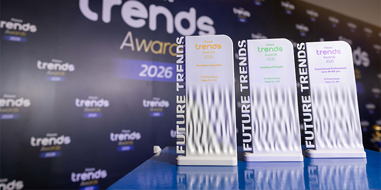 3 รางวัลใหญ่ Future Trends Awards 2026 การันตี “ตรีเพชรอีซูซุเซลส์”องค์กรแห่งอนาคตที่เติบโตด้วยศักยภาพคน