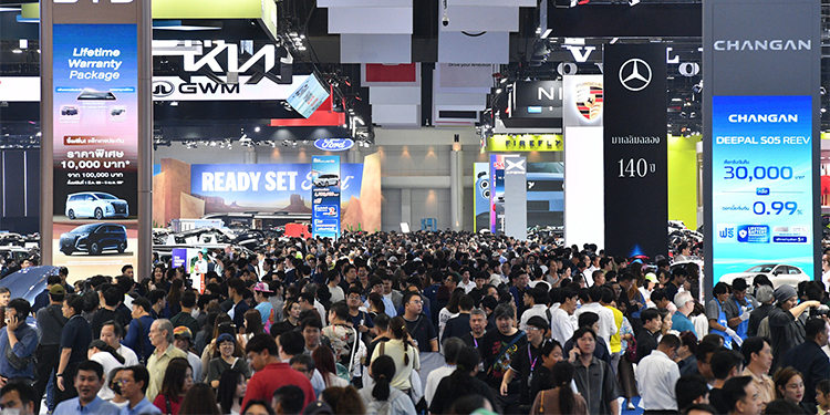 ครึ่งทาง “บางกอก มอเตอร์โชว์” ครั้งที่ 47 ยอดจองทะลุ 4 หมื่นคัน