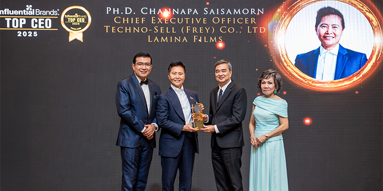 CEO “ลามิน่า” คว้ารางวัลสุดยอดผู้นำ