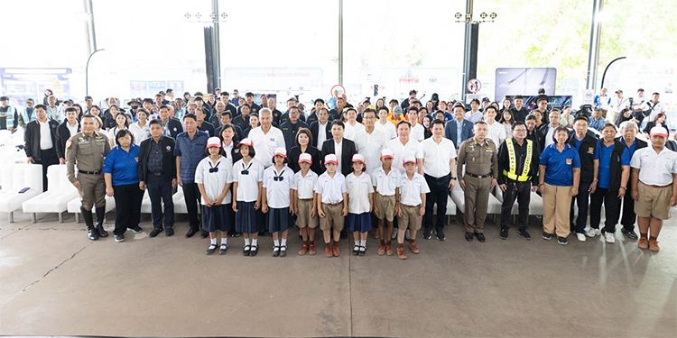 โตโยต้า ยกระดับความปลอดภัยจุดเสี่ยงอุบัติเหตุฉะเชิงเทรา ผ่านโครงการ TRUST