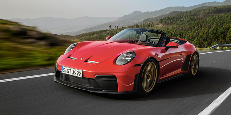 ปอร์เช่ เปิดตัว 911 GT3 S/C ใหม่ รถเปิดประทุนสมรรถนะสูง น้ำหนักเบา ขับเคลื่อนด้วยเครื่องยนต์ไร้ระบบอัดอากาศรอบสูงและเกียร์ธรรมดา