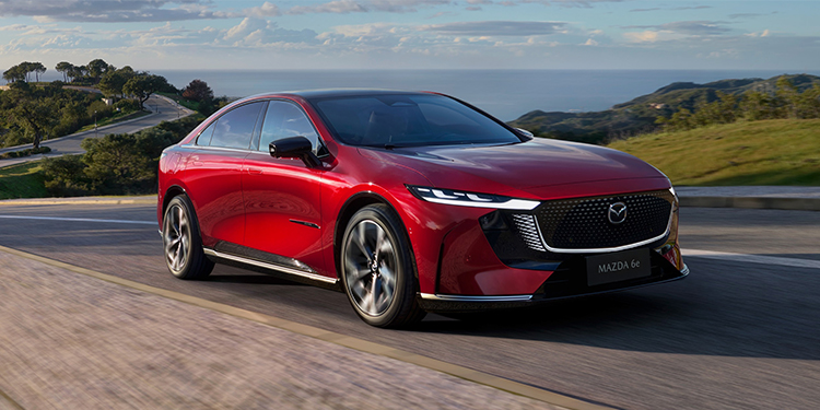 รถยนต์ไฟฟ้า MAZDA6e ที่สุดแห่งความหรูหราสง่างามระดับโลก ชนะเลิศรางวัล World Car Design of the Year 2026