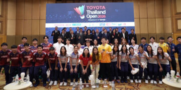 โตโยต้า ร่วมสร้างประวัติศาสตร์แบดมินตันระดับนานาชาติ “TOYOTA Thailand Open 2026” ชิงถ้วยพระราชทานพระบาทสมเด็จพระเจ้าอยู่หัว ร่วมส่งกำลังใจเชียร์ทัพนักแบดมินตันไทยคว้าชัยโอลิมปิก