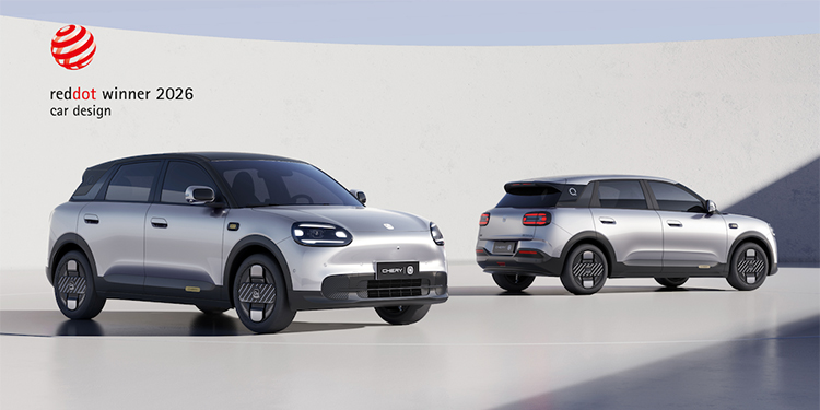 กระแสตอบรับแรง! Chery Q กวาดยอดจองทะลุ 50,000 คันในจีน พร้อมสร้างความเชื่อมั่นด้วยรางวัล Red Dot Award ระดับโลกด้านการออกแบบ