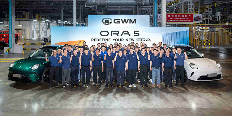 GWM เปิดสายการผลิต ORA 5 อย่างเป็นทางการ ณ โรงงาน GWM Smart Factory ในประเทศไทย