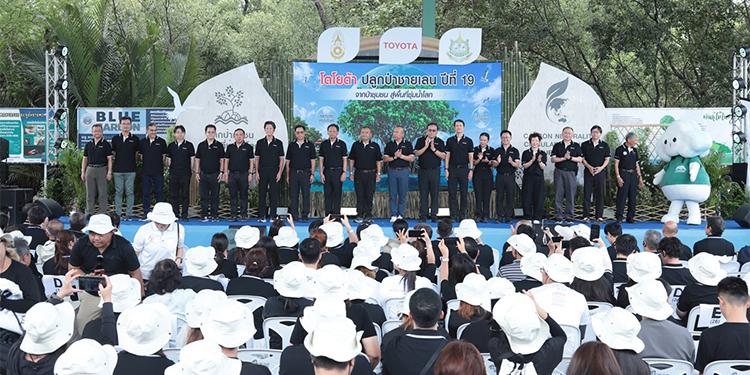 โตโยต้า ปลูกป่าชายเลน ปีที่ 19 ผนึกพลังภาคีเครือข่าย เดินหน้ามุ่งสู่เป้าหมายความเป็นกลางทางคาร์บอน