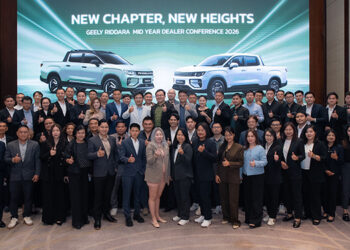 GEELY RIDDARA เปิดเกมรุกครึ่งปีหลัง หลังยอดขายพุ่ง 178% เดินหน้าขยายเครือข่าย 38 แห่งทั่วประเทศ