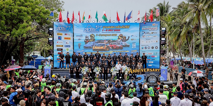 การแข่งขันรถยนต์ทางเรียบสุดมันส์ “Toyota Gazoo Racing Thailand” เปิดฤดูกาลแข่งอย่างเป็นทางการ พร้อมประเดิมสนามแรกที่ สนามบางแสน สตรีท เซอร์กิต