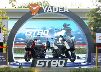 ยาเดีย ผู้นำยานยนต์ไฟฟ้าอัจฉริยะ เปิดตัว “Yadea รุ่น GT80 และ GT80-P”
