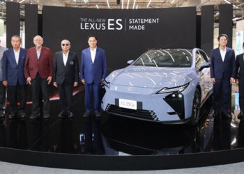เลกซัสเปิดตัว “The All-New Lexus ES” ยนตรกรรมซีดานหรู Experience Elegant and Electrified Sedan นิยามใหม่แห่งความเหนือระดับ