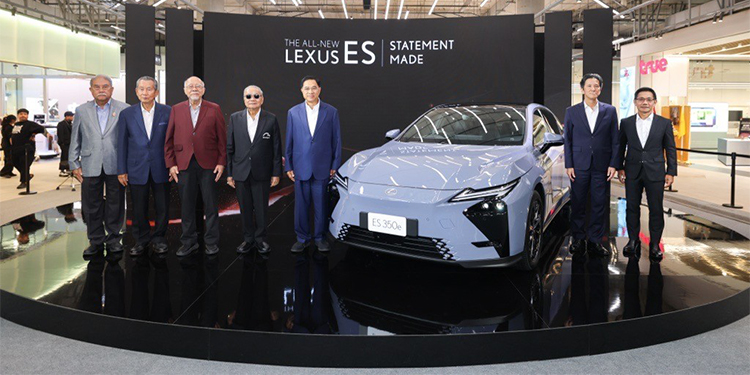 เลกซัสเปิดตัว “The All-New Lexus ES” ยนตรกรรมซีดานหรู Experience Elegant and Electrified Sedan นิยามใหม่แห่งความเหนือระดับ