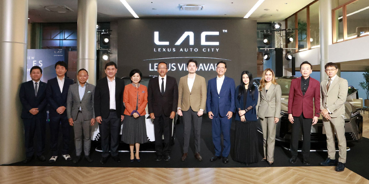 Lexus Auto City ปักหมุดแลนด์มาร์คใหม่ เปิด เลกซัส วิภาวดี ต้อนรับ New Lexus ES