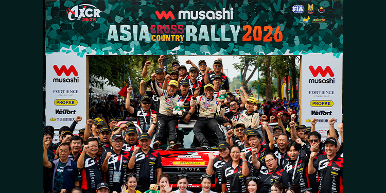 TOYOTA GAZOO Racing Thailand พิสูจน์ความแกร่ง! นำ Hilux TRAVO คว้าอันดับ 2 ศึก AXCR 2026 หฤโหดฝ่า 5 จังหวัด รวม 2,000 กม.