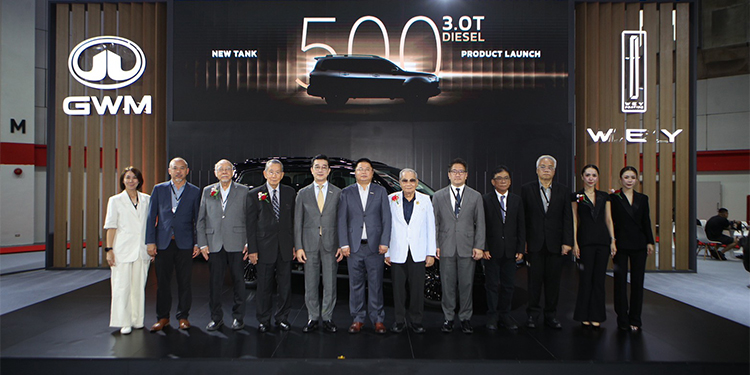 GWM เปิดตัว NEW TANK 500 3.0T DIESEL ขุมพลังดีเซล 3.0 ลิตรอย่างเป็นทางการ