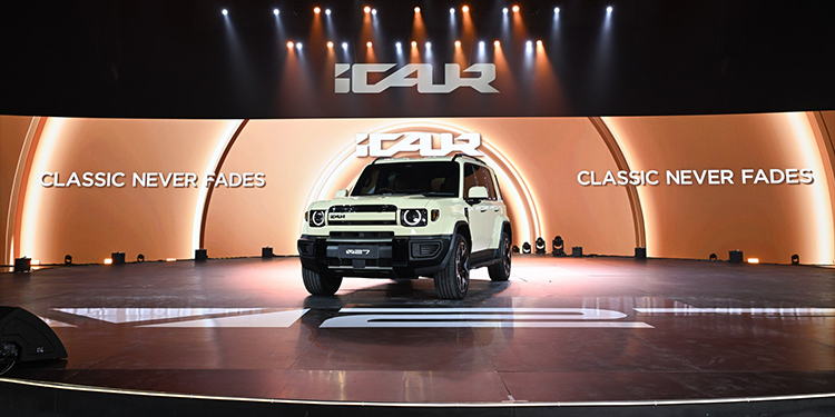 iCAUR เปิดตัวในไทย ส่งรถรุ่นเรือธง V27 REEV ลุยตลาด Premium Classic Boxy SUV
