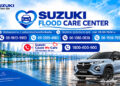 ซูซูกิ จัดตั้งศูนย์ “SUZUKI FLOOD CARE CENTER” ให้คำแนะนำลูกค้ารถยนต์ซูซูกิที่ประสบปัญหาน้ำท่วม โดยทีมช่างผู้ชำนาญการ