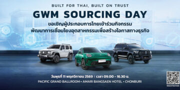 GWM เชื่อมั่นศักยภาพไทย ลุยยกระดับฐานการผลิตและสนับสนุนผู้ผลิตชิ้นส่วนในประเทศ ครอบคลุมทุกระบบขับเคลื่อน สานต่อความยั่งยืนของฐานการผลิตรถยนต์ในทุกขุมพลัง