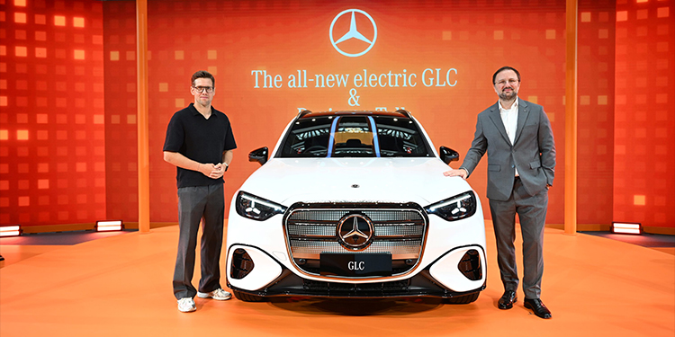 เมอร์เซเดส-เบนซ์ เปิดพรีวิว The all-new electric GLC วางค่าตัวไม่เกิน 3.7 ล้านบาท จัดแสดงครั้งแรกในประเทศไทย 24 – 27 กันยายนนี้ ที่งาน Mercedes-Benz StarFest 2026