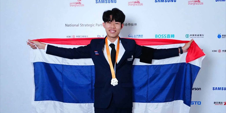 ศิษย์เก่าวิทยาลัยเทคโนโลยียานยนต์โตโยต้า คว้าเหรียญเงิน “เวทีโลก” WorldSkills Shanghai 2026 ตอกย้ำความเป็นเลิศ พร้อมเปิดรับสมัครนักศึกษาใหม่ ปี 2569