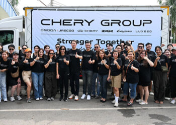 CHERY GROUP ส่งต่อความห่วงใยสู่ผู้ประสบภัยน้ำท่วม ระดมกำลังพนักงานและรถยนต์พลังงานใหม่ ลงพื้นที่ประสบภัย มอบถุงยังชีพและสิ่งของจำเป็น