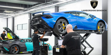 เรนาสโซ มอเตอร์ ฉลองครบรอบ 8 ปีแห่งความประทับใจ นับตั้งแต่วันแรกที่ส่งมอบ Lamborghini Huracan คันแรกอย่างเป็นทางการ